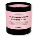Candier It's Beginning to Look A Lot Like F This Candle