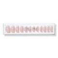 Static Nails Opalescent French Almond Reusable Pop-On Manicures