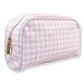 The Vintage Cosmetic Company Pink Gingham Make-Up Bag