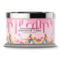 HomeWorx Strawberry Birthday Cake 4-Wick Scented Candle