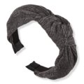 Scunci Work + Play Cable-Knit Knotted Headband