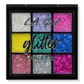 L.A. Girl Euphoric 9 Shade Glitter Palette for Body and Face